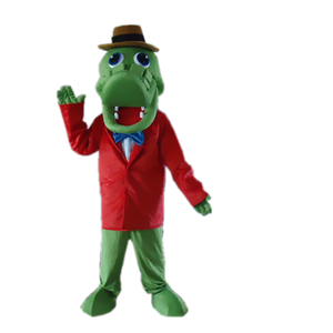 <span class=keywords><strong>Crocodile</strong></span> vert costumes de mascotte/costumes de mascotte d'animaux - Product Image 1
