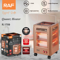 Chauffage au quartz RAF 1700W, chauffage portable pour la maison et l'extérieur
