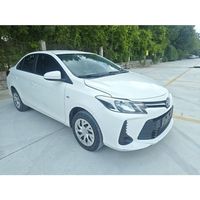 Подержанный автомобиль Guazi: Toyota Vios 2021 года, бензиновый седан, 5 мест, АКПП, передний привод, левый руль. Международная перепродажа подержанных автомобилей Toyota.