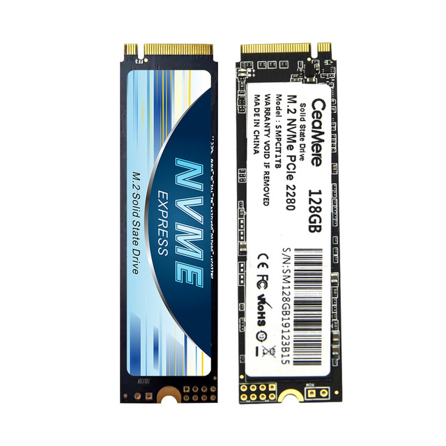 CeaMere Internal M.2 PCIE NVME SSD 4TB Aluminum Alloy Shell 401-500MB/s Read/Write Speed