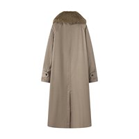 Commerce extérieur transfrontalier femmes automne hiver nouveau Style européen américain réversible lapin fausse fourrure brut Trench Coat 3811250