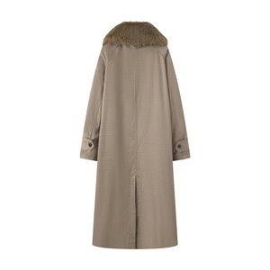 <span class=keywords><strong>Trench</strong></span> grezzo stile europeo americano reversibile in pelliccia di coniglio autunno inverno nuovo 3811250 - Product Image 3