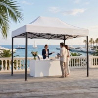 Tente d'exposition professionnelle pour salons professionnels en plein air avec toile Oxford, marquage personnalisé, auvent imperméable, vente en gros directe usine