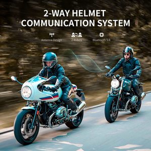 Casque de moto Fodsports FX8 Air avec intercom Bluetooth, système de communication sans fil pour casque de moto - Product Image 2