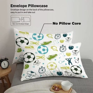 High Quality <strong>Football</strong> Soccer <strong>Duvet</strong> <strong>Cover</strong> Set 3D Digital Printing Designer Famous Brand - Product Image 5