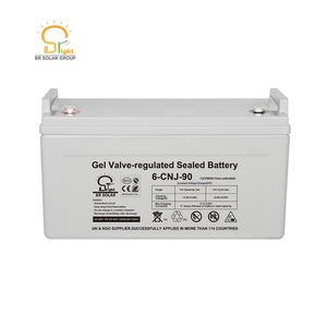Batteries au plomb sans entretien 12V 50Ah~90Ah, batterie solaire gel à décharge profonde pour système d'alimentation hors réseau - Product Image 5