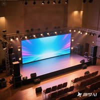 Pantalla LED Ultrafina de 75 mm P1.953 P2.604 P2.974 P3.91 4K para Estudio, Transmisión, Fondo Virtual, Alquiler en Interiores