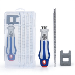 Retracting Cr-V Steel Dual Bits <b>Screwdriver</b> Set Multi-Head Precision Tool For Diy Repair - Product Image 4
