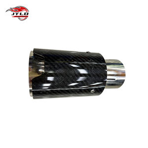 Jtld Glossy Carbon Fiber Achteruitlaat Uitlaat Tip Voor Bmw <span class=keywords><strong>M</strong></span> Serie Modificatie Pijp Binnenpolish - Product Image 5