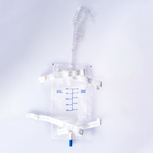 Dành cho người lớn nước tiểu thoát nước Túi 2000ml bệnh viện hàng tiêu dùng y tế PVC dùng một lần nước tiểu túi cho nam giới - Product Image 3