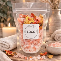 Sel de Bain Lavande Camomille Cannelle Parfum Doux Confort Sommeil Poudre de Sel de Bain Usage Quotidien Domestique Vente en Gros