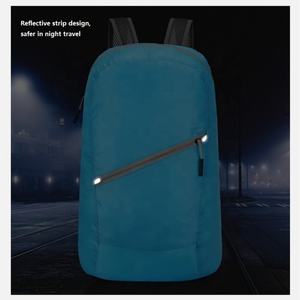 Sac à dos de voyage ultra-léger et portable à double bandoulière, sac à dos de sport pliable personnalisé pour hommes et femmes, souple, tendance, pour usage extérieur - Product Image 6