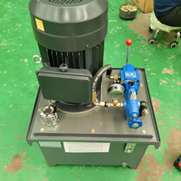 Nouvelle unité de puissance hydraulique HAOYUAN 5,5 kW 400 V 380 V à commande manuelle, haute pression avec roulement à billes pour le test de cylindres et de matériaux