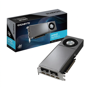 Carte graphique pour station de travail de bureau Radeon AI PRO R9700 AI TOP 32G GDDR6 PCI Express 4096 processeurs de flux 2920 MHz avec refroidisseur - Product Image 1