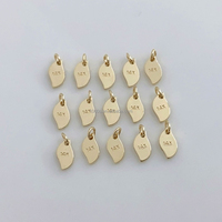 Bijoux en or massif jaune véritable 14K fermoirs étoiles personnalisés pour bracelets et colliers crochets et accessoires de fermeture de chaîne