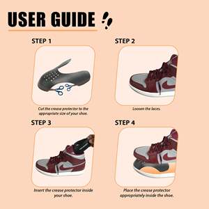 Protège-plis pour baskets Shoe Mistri, protection de la pointe des chaussures, anti-plis, insert pour chaussures de sport décontractées et de course - Product Image 5