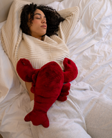 Homard en peluche chauffable au micro-ondes