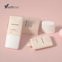 Botol Plastik Mini PE Seri LS 30ml 50ml Custom untuk Tabir Surya, Krim Wajah, Sampo, Lotion, Krim Tangan, Perawatan Bayi, Kosmetik