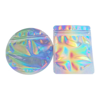 Sac en mylar laser à fermeture éclair résistant aux enfants anti-odeur avec impression personnalisée