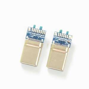 Connecteur USB 3.1 Type-C pour automobile à souder à <span class=keywords><strong>90</strong></span> degrés avec faisceau de câblage de charge USB PCB <span class=keywords><strong>FAME</strong></span> <span class=keywords><strong>90</strong></span> - Product Image 3