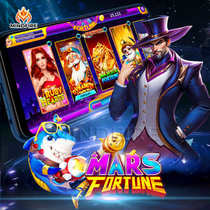 สินค้าขายดีใหม่ล่าสุด เกมฝึกทักษะ 50 เกม 8 ผู้เล่น เกมยิงปลาออนไลน์ Megaspin Mars Fortune Distributor - Product Image 6
