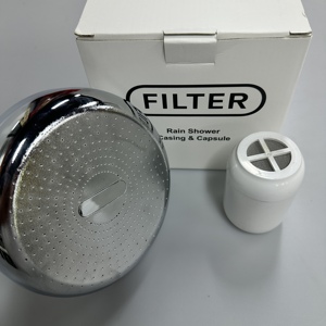Cabezal de Ducha de Alta Presión con Filtro de Carbón Activado de 15 Etapas para Eliminar el Cloro, Ahorro de Agua, ABS con Recubrimiento Electrolítico, Portátil, para el Hogar - Product Image 1