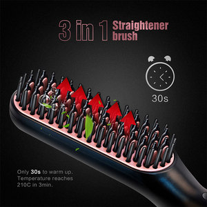 Electric Heated Beard Straightening Comb Brush <strong>Hair</strong> <strong>Straightener</strong> <strong>for</strong> <strong>Men</strong> - Product Image 2
