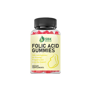 Gommes à mâcher à l'acide folique de haute qualité pour soutenir le système immunitaire et favoriser la santé cellulaire, complément prénatal essentiel - Product Image 1