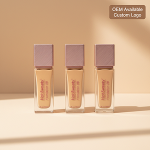 Base Líquida Matte Leve Hotsweety com Tampa Rosa Dourada, Rótulo Privado, Logotipo Personalizado, Pronta Entrega, Cobertura Total, BB <span class=keywords><strong>Cream</strong></span> - Product Image 1