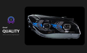 Conversione fari LED personalizzati per 2011 2015 BMW <span class=keywords><strong>X1</strong></span> <span class=keywords><strong>E84</strong></span>: fari a freccia con DRL, indicatori di direzione e obiettivo del proiettore - Product Image 6