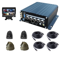 Kit VCR mobile SeemeTech WIFI GPS 4G CCTV 4CH Full HD 1080p avec enregistreur vidéo AI Adas, garantie 1 an pour voitures/camions DVR