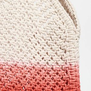 Bolso de Hombro Grande de Ganchillo Hecho a Mano para Mujer, de Lujo, Abierto, Portátil, para Viaje, Playa, Almacenamiento, con Logotipo Personalizado, Tipo Shopper - Product Image 4