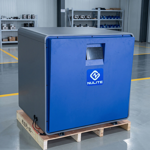 Sistema de Calefacción y Refrigeración Geotérmica Nulite China, Bomba de Calor de Agua Subterránea de 20kw CE DC - Product Image 1