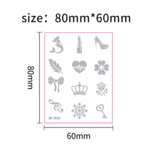 Pegatina de Tatuaje Temporal con Cambio de Color UV OEM/ODM - Tatuaje Temporal Reactivo al <span class=keywords><strong>Sol</strong></span>, Pegatina de Prueba de Protector Solar/UV, Arte Corporal con Transferencia de Agua - Product Image 6