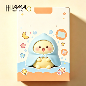 กล่องกระดาษพับได้แบบพรีเมียมสำหรับของขวัญของเล่นสควิชชี่ - Product Image 1