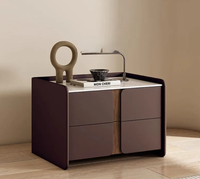 Table de chevet 2026 Nouvelle collection moderne simple luxe léger de luxe pour chambre à coucher avec rangement créatif
