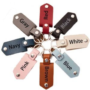 Hot Selling Customizable Pu <b>Leather</b> <b>Keychain</b> Gift Souvenir <b>Keychain</b> - Product Image 1