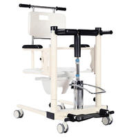 HICOMED prix d'usine chaise de transfert hydraulique multifonctionnelle pour désactiver la chaise de bain chaise de toilette domestique