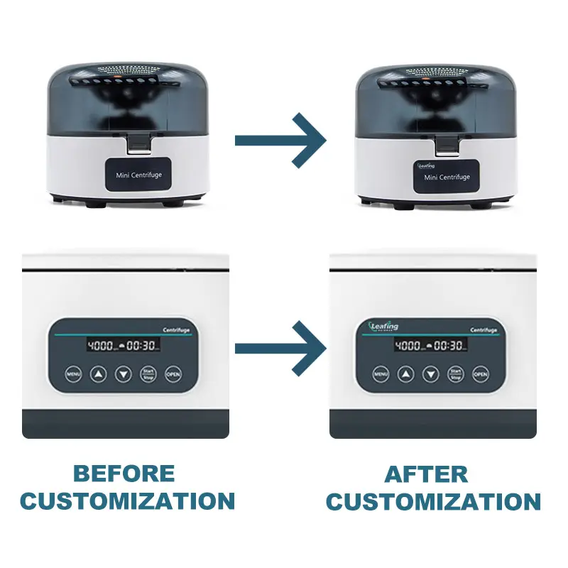 Высокоскоростная центрифуга PRF небольшой мини-лабораторный класс настраиваемый OEM-Поддержка лабораторных принадлежностей