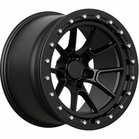 Nouvelles jantes forgées personnalisées Deep Dish Beadlock 5x114.3 18 pouces à rayons en Y pour Drag Racing, Offroad, Challenger, Charger, SRT, SUV