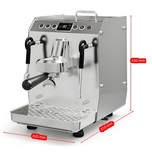 Cafetera Ulka de Acero Inoxidable con Operación de un Toque, para Uso Doméstico y Comercial, de Alta Calidad, de Grano a Taza - Product Image 3