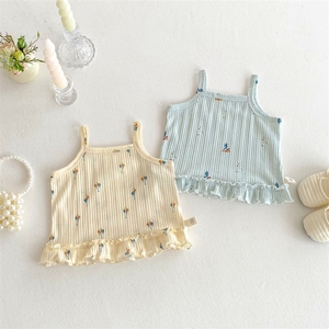 [Non rimborsabile e non sostituibile] Set con top a fascia per bambine 2026 Nuovo Stile, Pantaloncini stampati alla moda con motivo a cartoni animati - Product Image 3