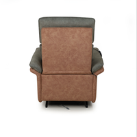 Fauteuil inclinable électrique Power Lift pour personnes âgées, canapé-lift en tissu bicolore, fauteuil relaxant individuel pour salon