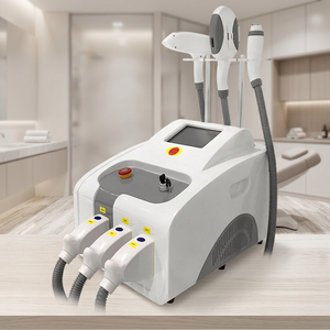 Meilleur prix pour appareil de suppression des poils 3-en-1 PDL + laser picoseconde + radiofréquence pour élimination vasculaire et des tatouages, machine d'épilation permanente - Product Image 1