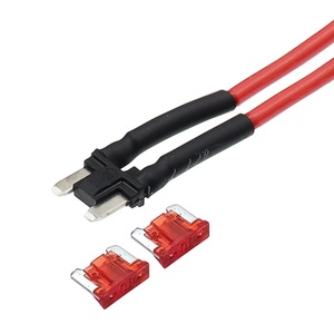 带 2 根引线的保险丝接线端子线，M2 长脚 Micro2 Mini ATC ATO，12V 汽车卡车船用线束 OEM 定制 - Product Image 3