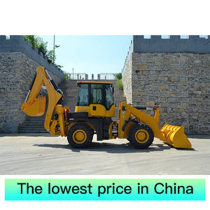 מעמיס זול חדש 4x4 גלגלים 6.5 טון מיני מחפרון מעמיס 4x4 HW10-50 מחפרונים למכירה - Product Image 1