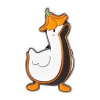 Ensemble d'épingles en émail canard jaune créatif |   Collection de broches en métal |   Vêtements et accessoires écologiques en gros