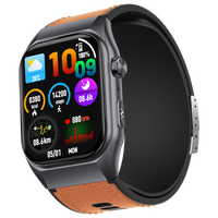 Reloj Inteligente GS500 de Fabricación Directa, Pantalla AMOLED de 2.06 Pulgadas, Llamadas 4G, Examen Físico con un Solo Toque, ECG