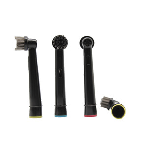 4 têtes de brosse à dents en <span class=keywords><strong>charbon</strong></span> de bambou noir, têtes de rechange de type rotatif pour brosse à dents électrique <span class=keywords><strong>Oral</strong></span> <span class=keywords><strong>B</strong></span> - Product Image 4