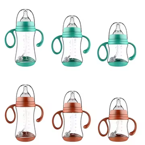 <span class=keywords><strong>Biberon</strong></span> personnalisé en PP de 300 ml/150 ml à col large, réutilisable, motif animal de dessin animé, tétine à débit, qualité alimentaire, 8 oz pour bébés de 0 à 12 mois - Product Image 5